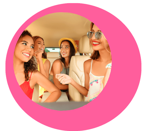 App de compartir coche chicas